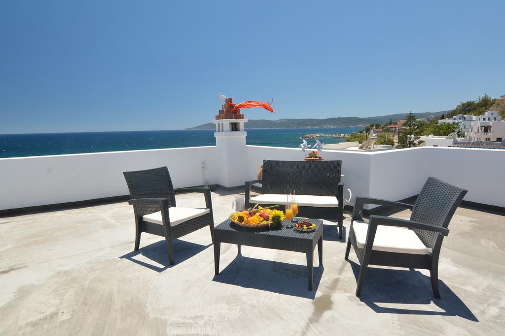 Ilioxenia Chios Studios & Apartments Paralia Agias Foteinis Exteriör bild